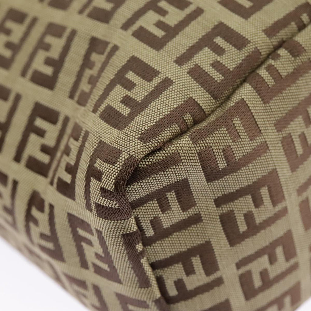FENDI Zucchino Canvas Hand Bag Beige am7218