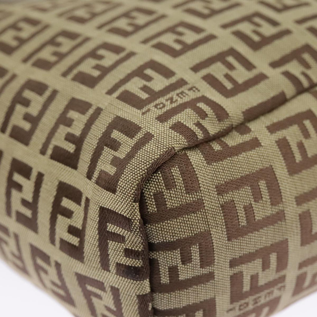 FENDI Zucchino Canvas Hand Bag Beige am7218