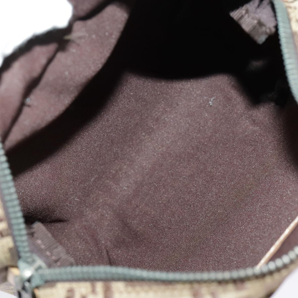 FENDI Zucchino Canvas Hand Bag Beige am7218