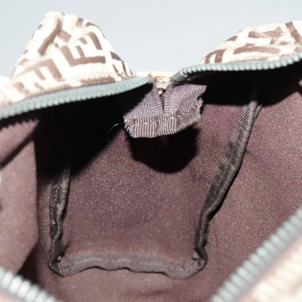 FENDI Zucchino Canvas Hand Bag Beige am7218