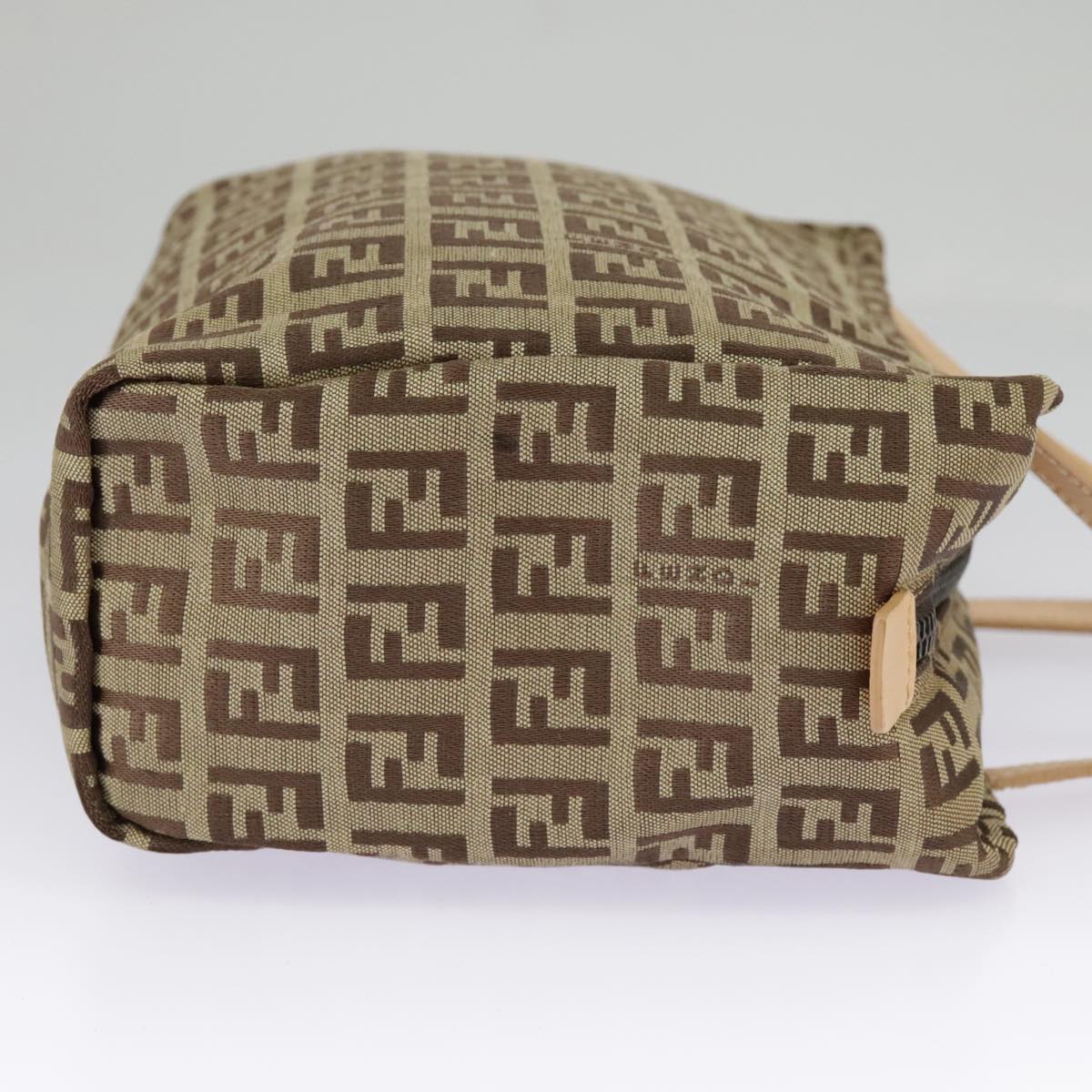 FENDI Zucchino Canvas Hand Bag Beige am7218