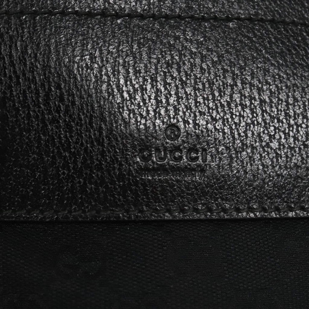 GUCCI GG Canvas Waist Bag Beige Silver 28566 am7266