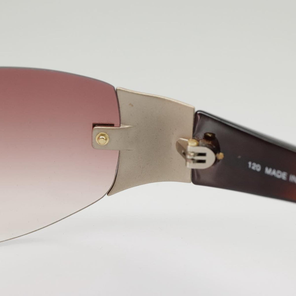 FENDI Sunglasses Plastic Pink Silver am7300