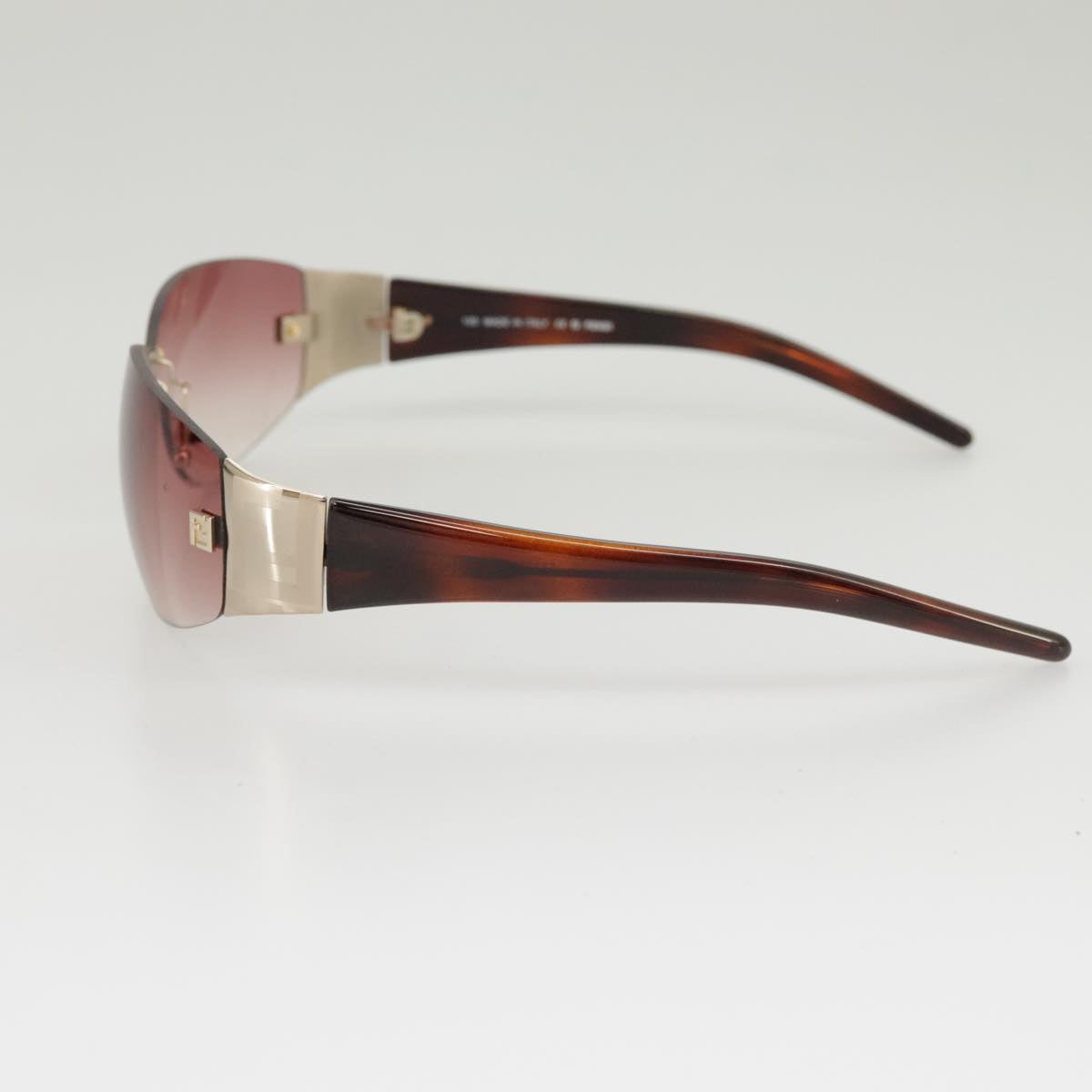 FENDI Sunglasses Plastic Pink Silver am7300