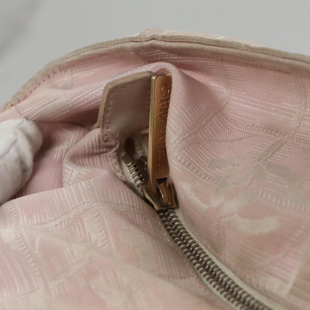 CHANEL New Travel line Tote Bag Nylon Pink CC am7343