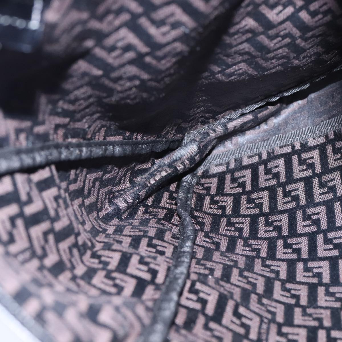 FENDI Zucchino Canvas Tote Bag Brown am7529