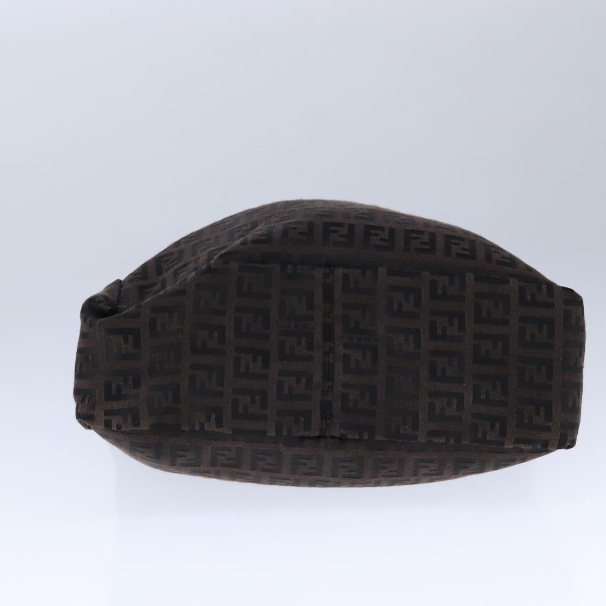 FENDI Zucchino Canvas Tote Bag Brown am7529