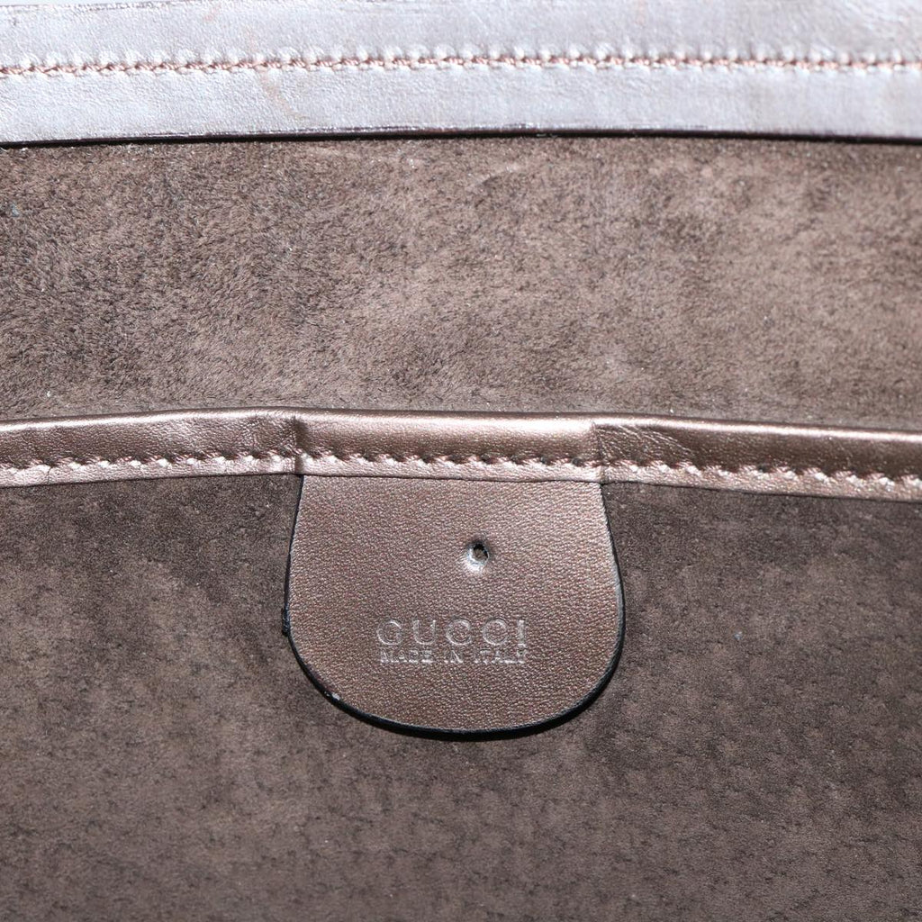GUCCI Hand Bag Leather Brown 002 3754 0329 ar10185
