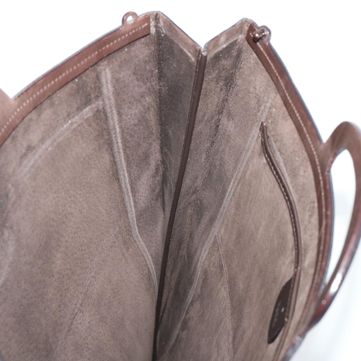 GUCCI Hand Bag Leather Brown 002 3754 0329 ar10185