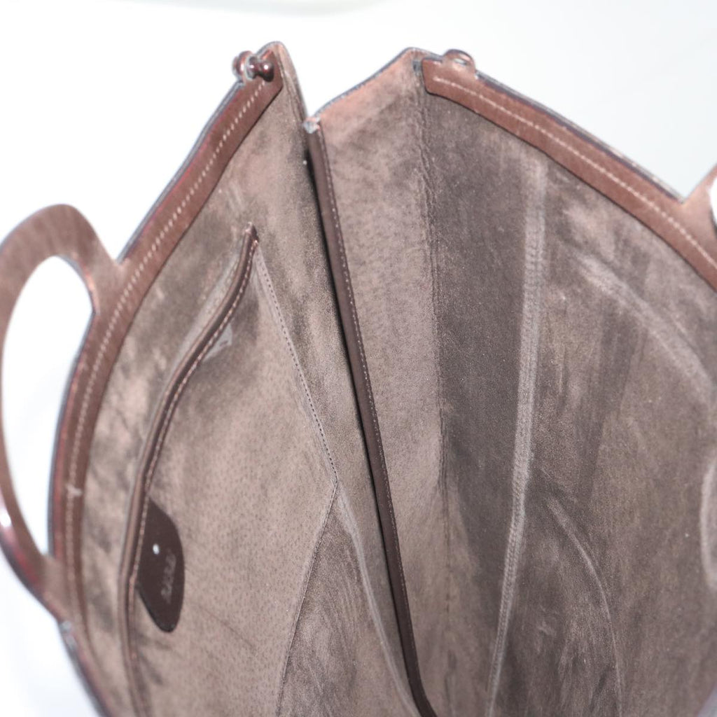 GUCCI Hand Bag Leather Brown 002 3754 0329 ar10185