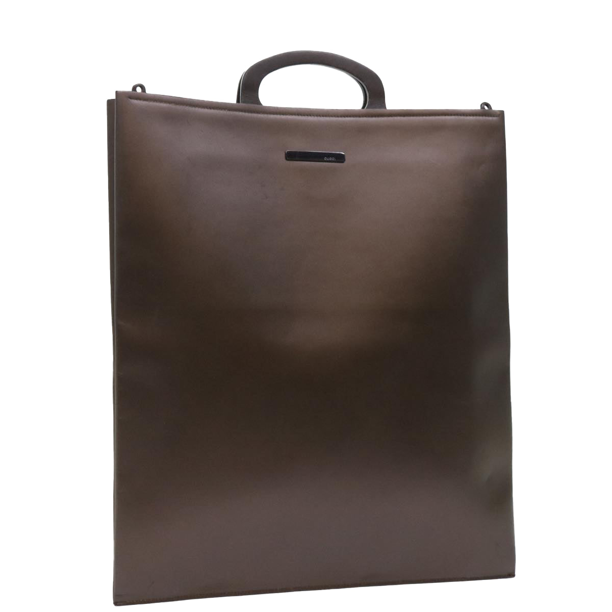 GUCCI Hand Bag Leather Brown 002 3754 0329 ar10185
