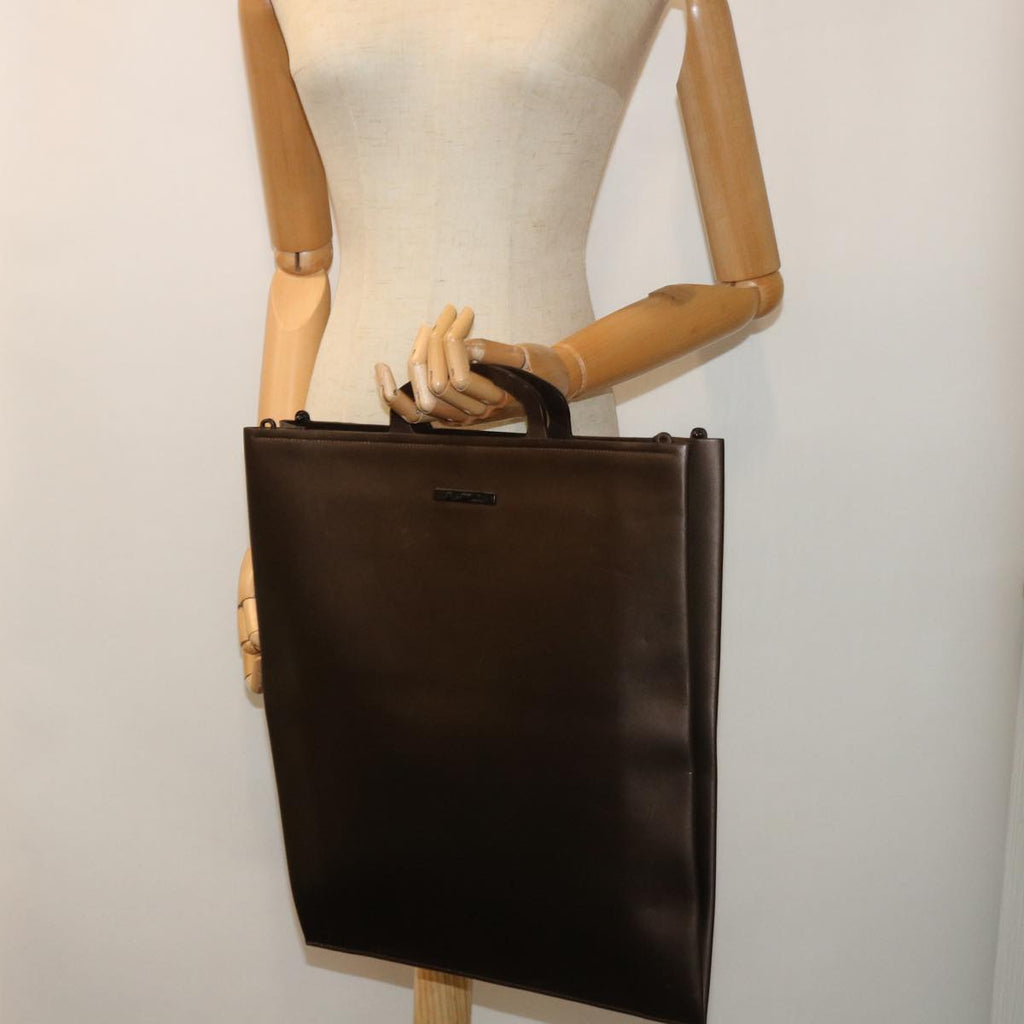 GUCCI Hand Bag Leather Brown 002 3754 0329 ar10185