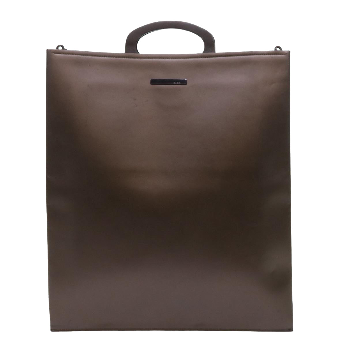 GUCCI Hand Bag Leather Brown 002 3754 0329 ar10185