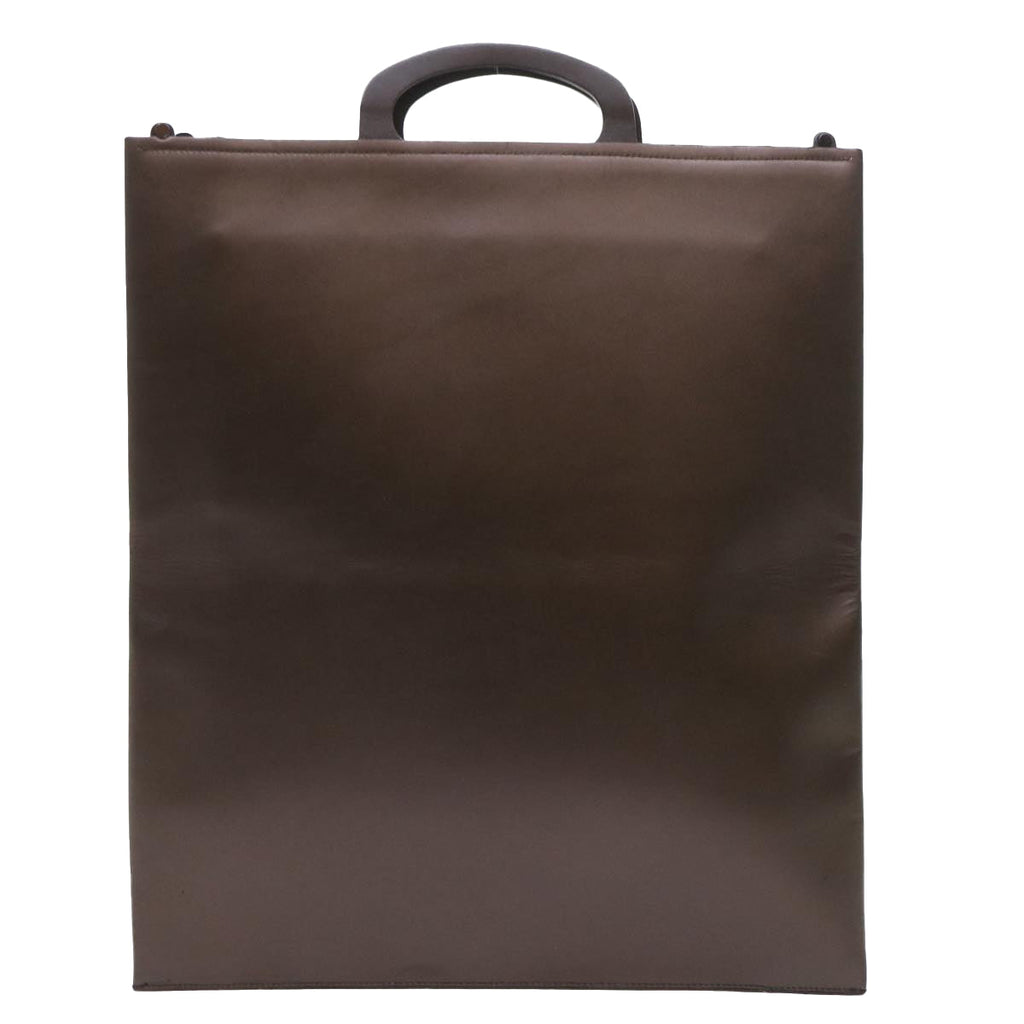 GUCCI Hand Bag Leather Brown 002 3754 0329 ar10185