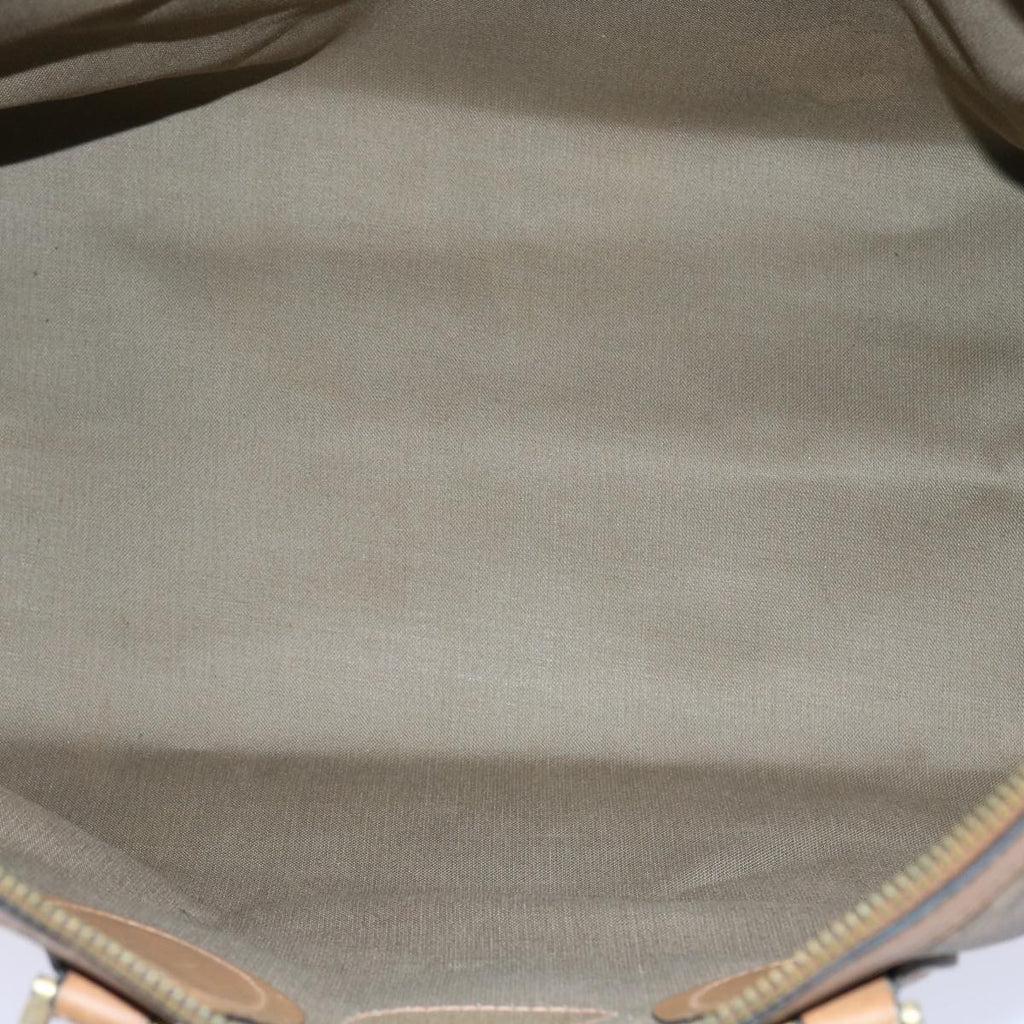 GUCCI Micro GG Canvas Boston Bag Beige Brown ar10227