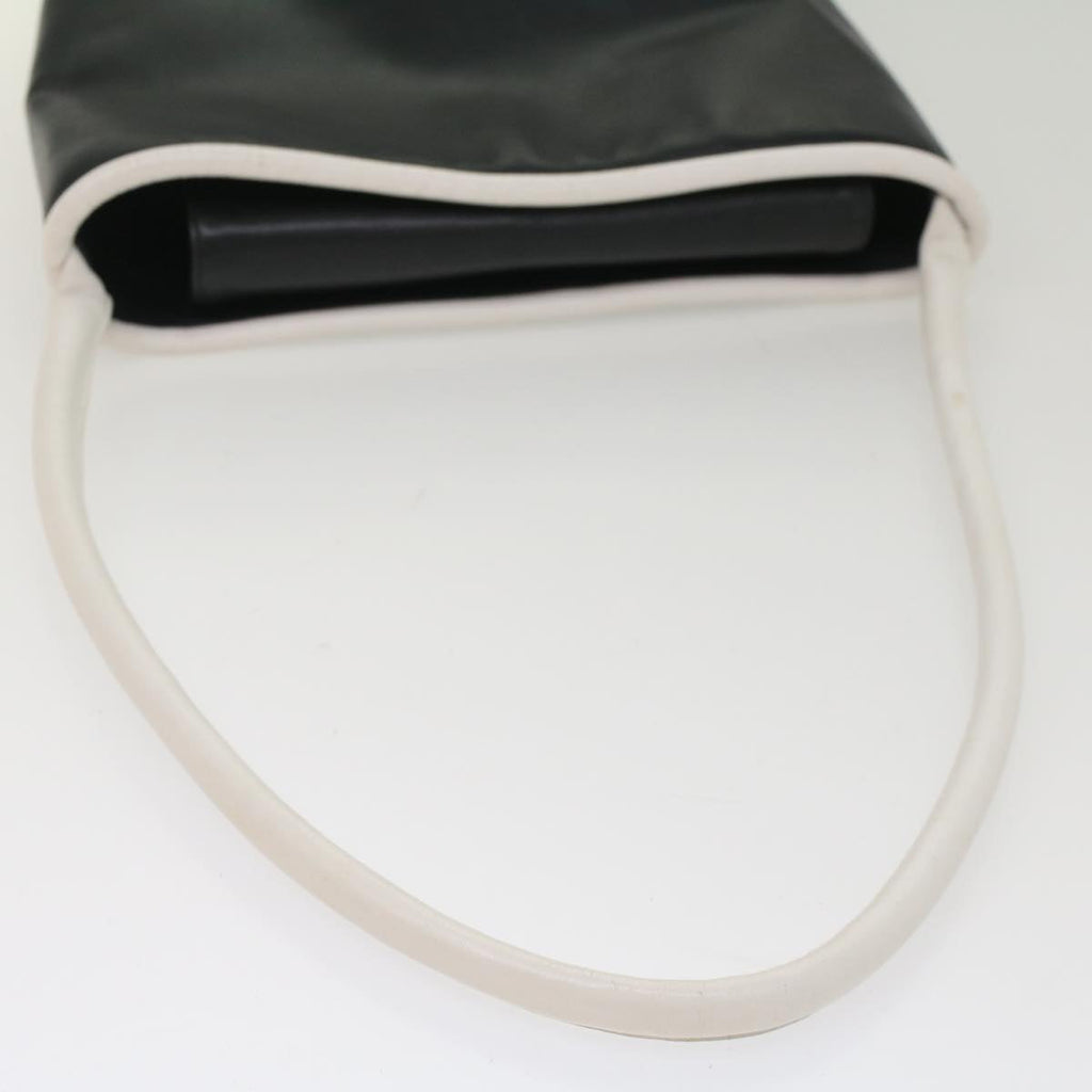 FENDI Shoulder Bag Leather Black ar10320