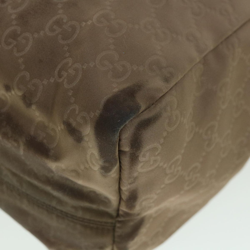 GUCCI GG Canvas Tote Bag Brown 282439 ar10393