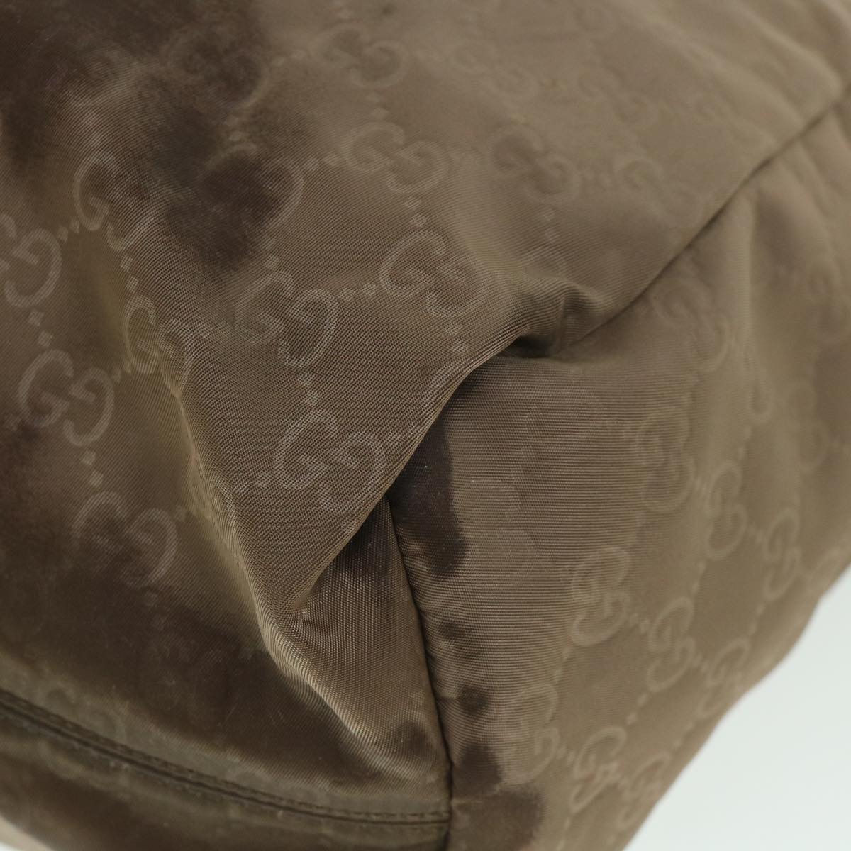 GUCCI GG Canvas Tote Bag Brown 282439 ar10393