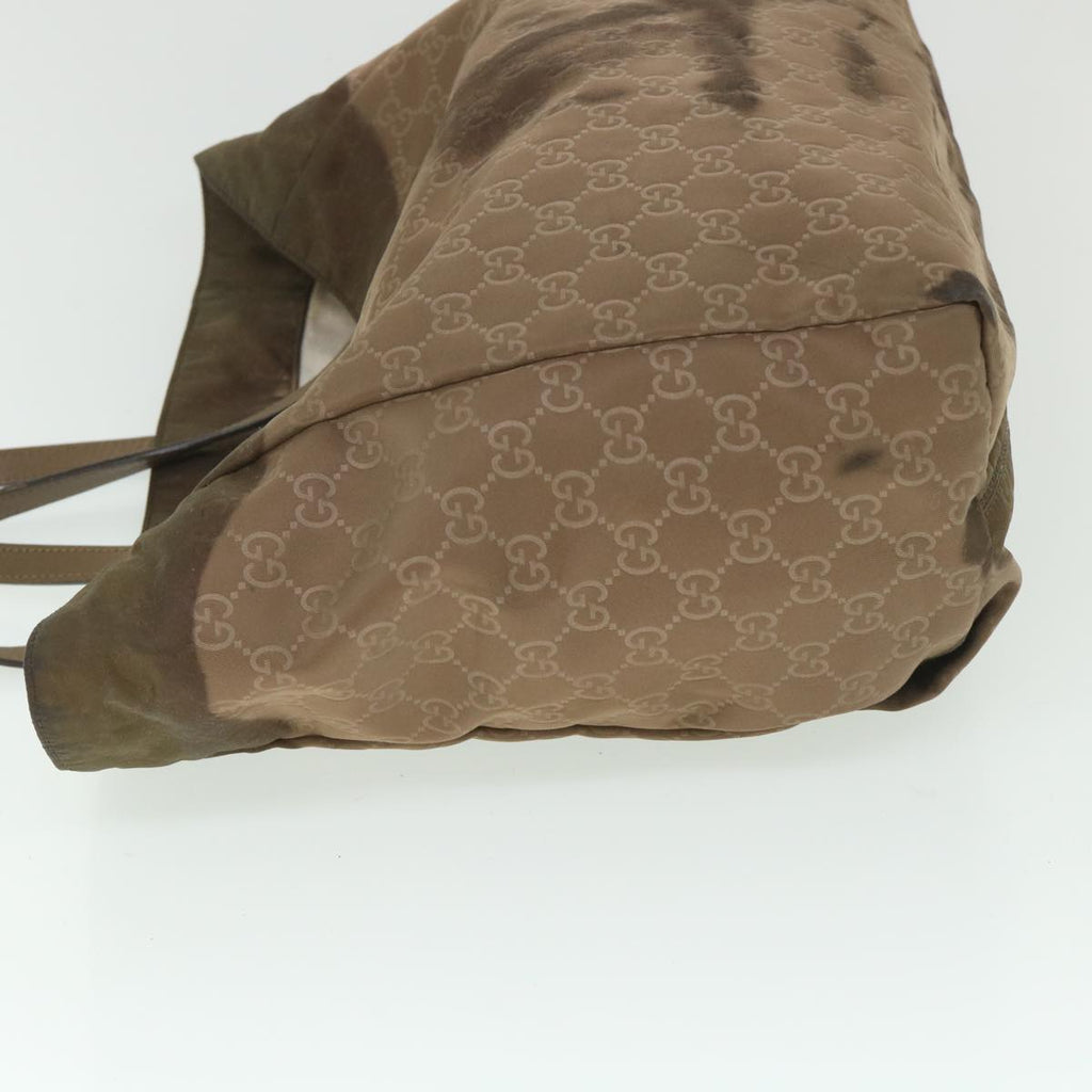 GUCCI GG Canvas Tote Bag Brown 282439 ar10393