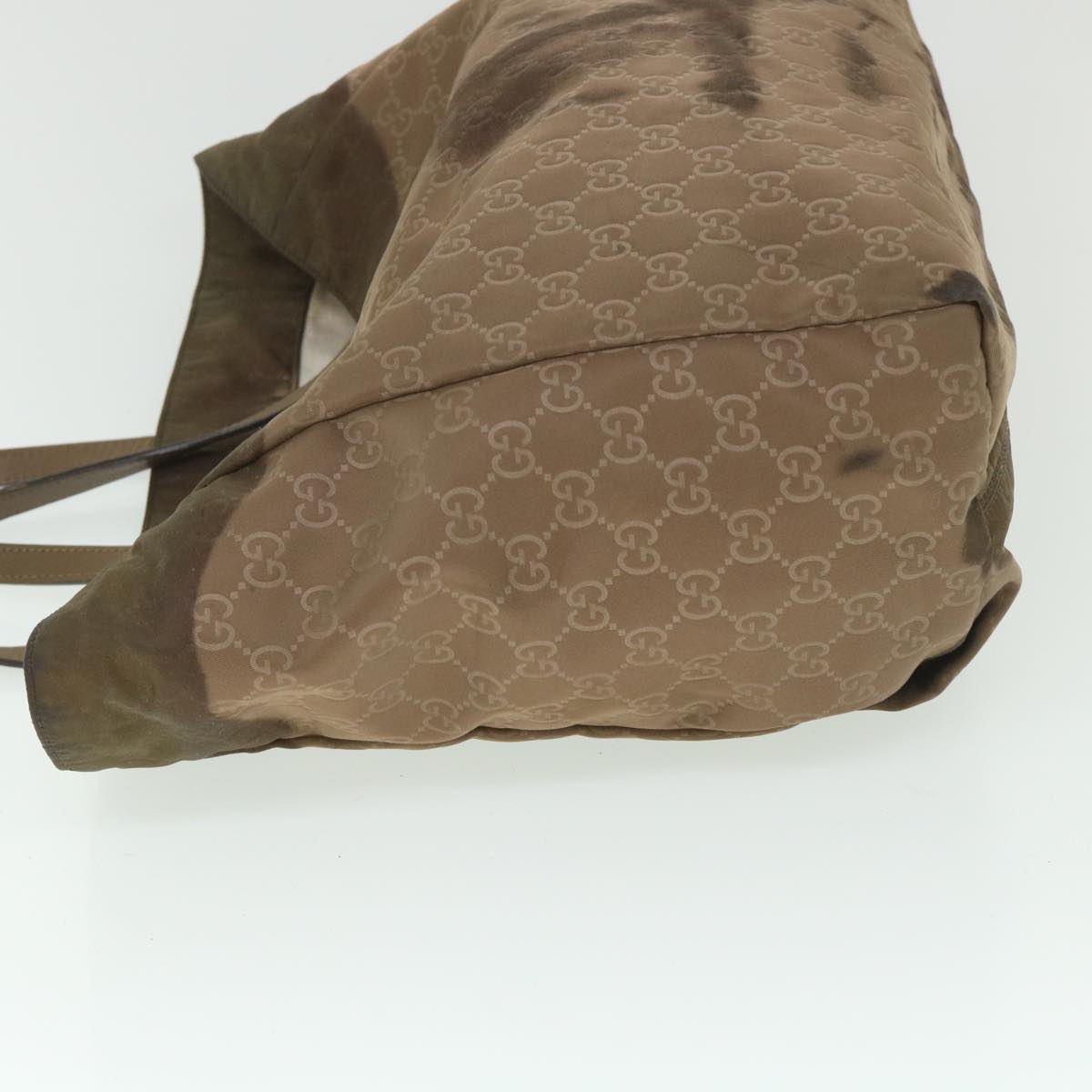 GUCCI GG Canvas Tote Bag Brown 282439 ar10393