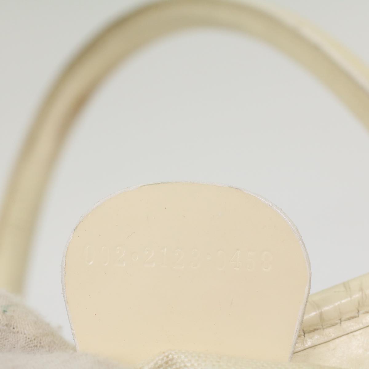 GUCCI Tote Bag Nylon White 002 2123 0458 ar10405