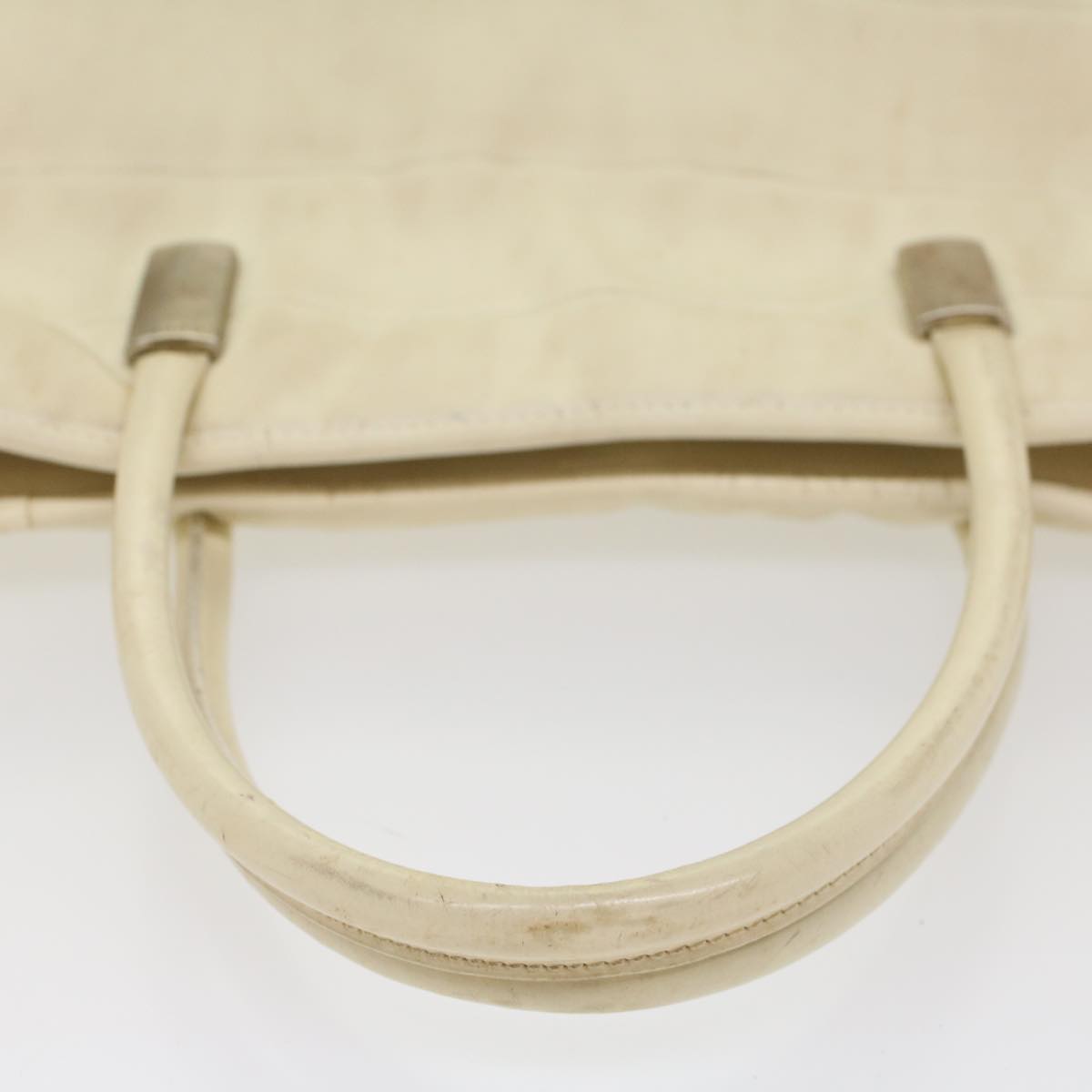 GUCCI Tote Bag Nylon White 002 2123 0458 ar10405