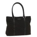 GUCCI GG Canvas Tote Bag Outlet Black 251492 ar10425