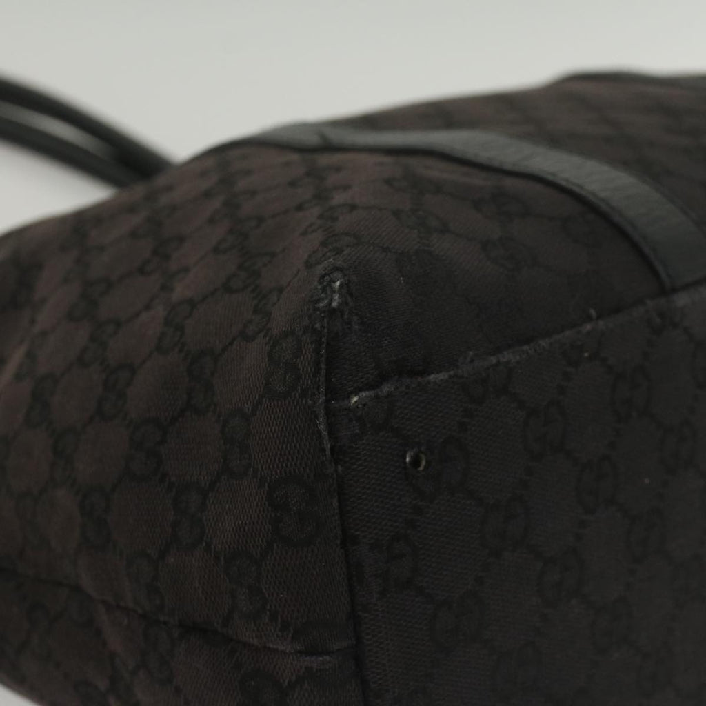 GUCCI GG Canvas Tote Bag Outlet Black 251492 ar10425