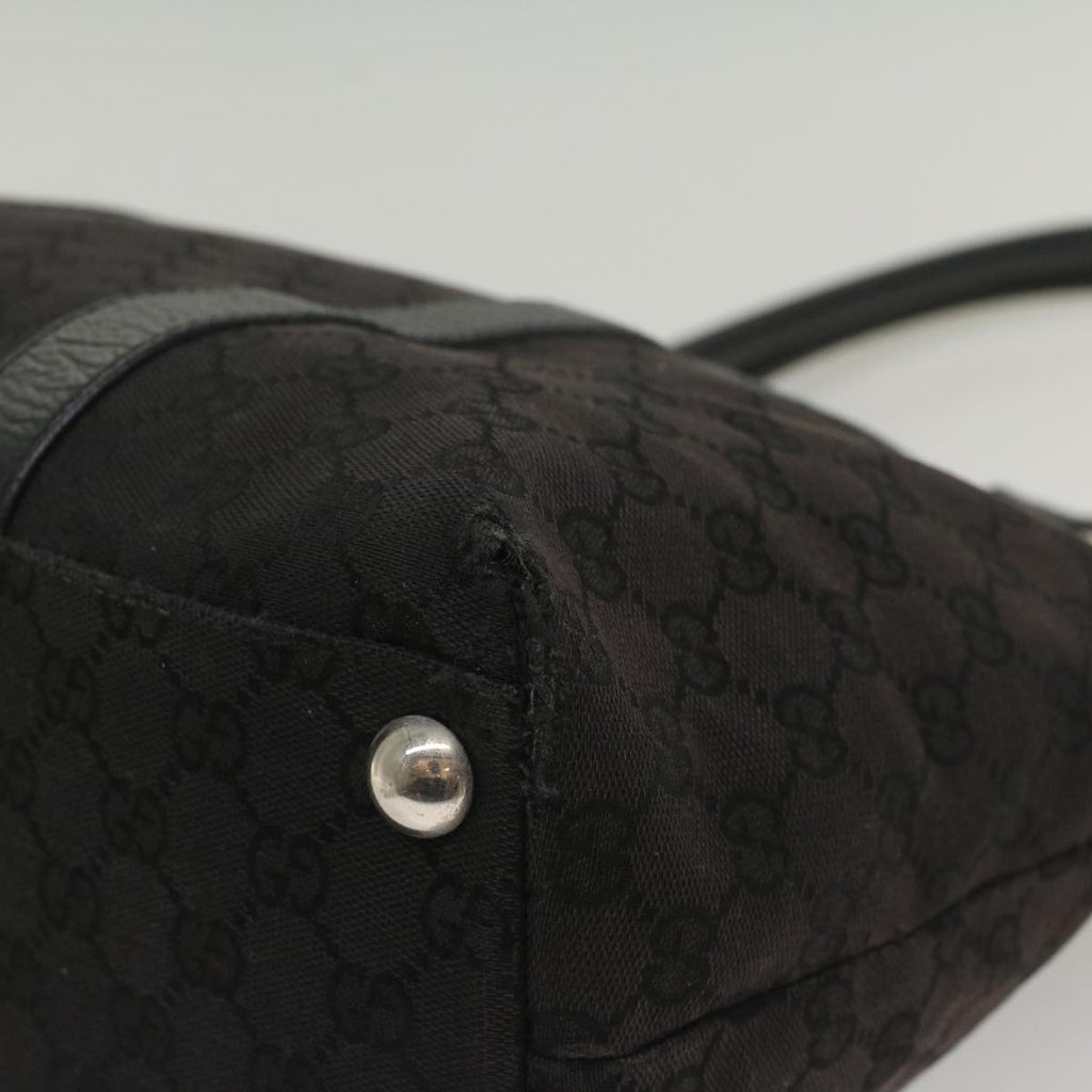 GUCCI GG Canvas Tote Bag Outlet Black 251492 ar10425