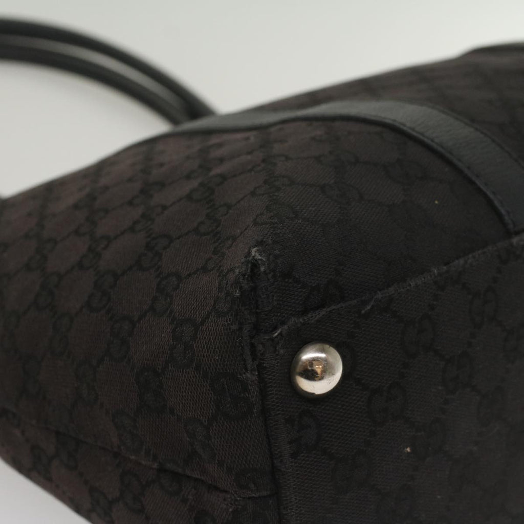GUCCI GG Canvas Tote Bag Outlet Black 251492 ar10425