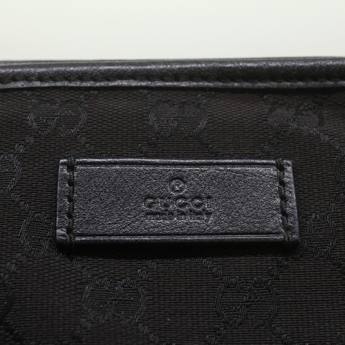 GUCCI GG Canvas Tote Bag Outlet Black 251492 ar10425