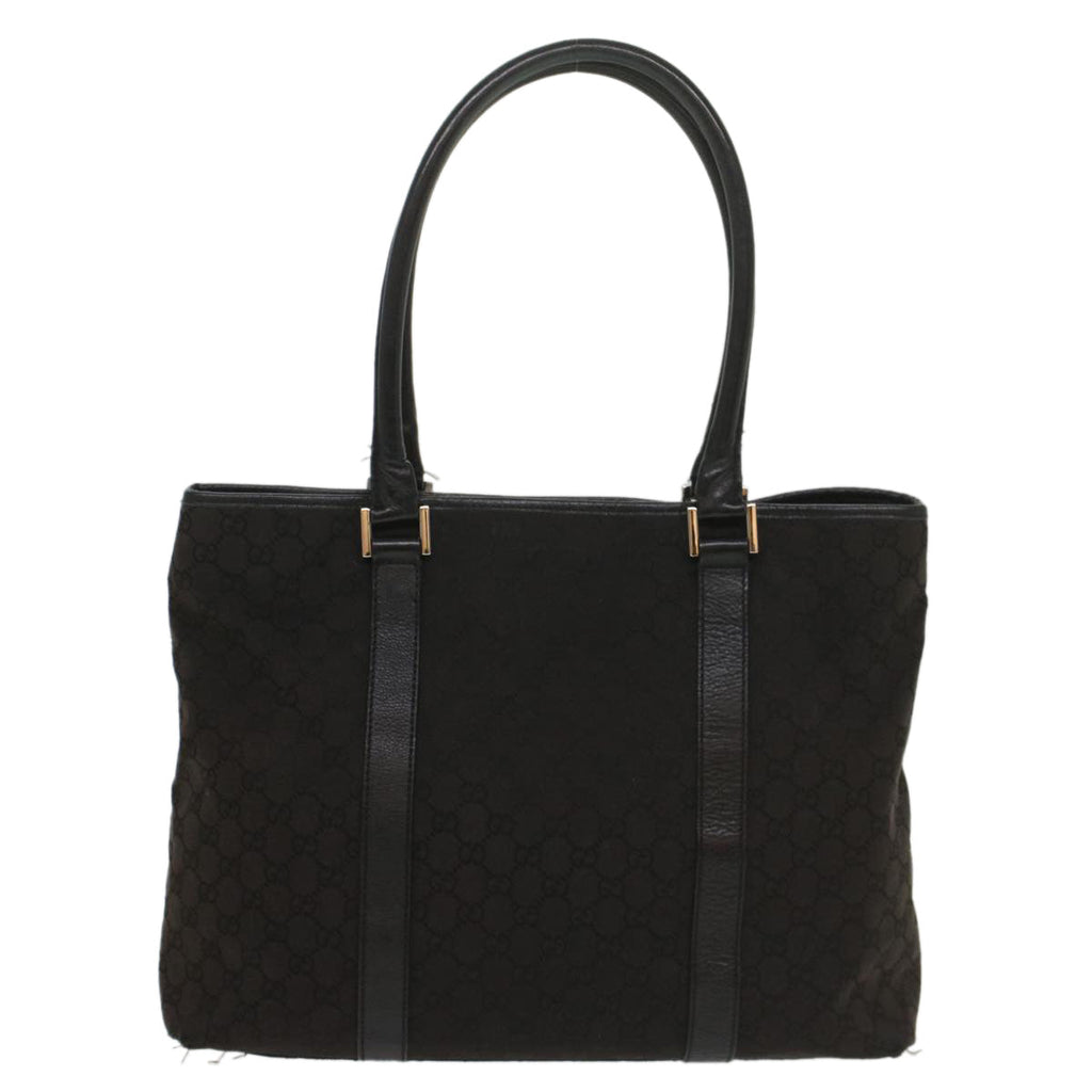 GUCCI GG Canvas Tote Bag Outlet Black 251492 ar10425