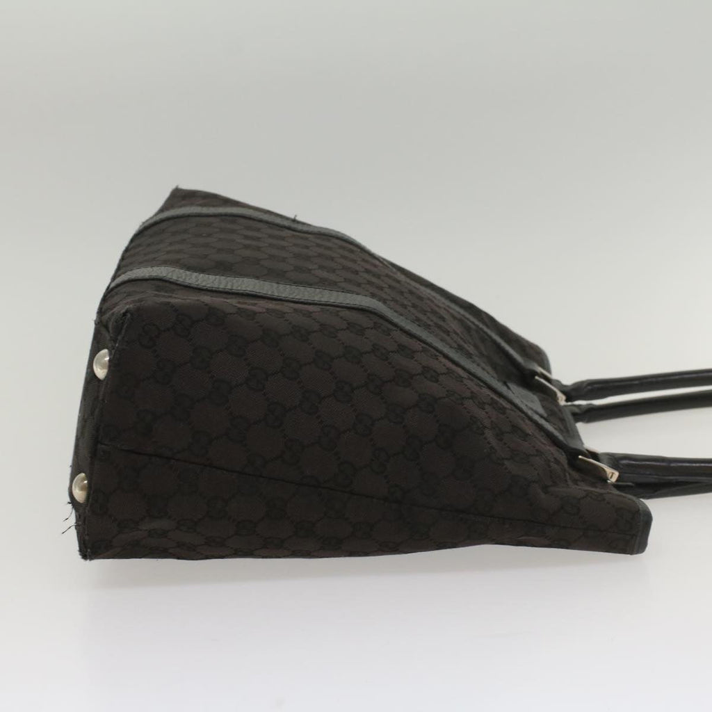 GUCCI GG Canvas Tote Bag Outlet Black 251492 ar10425