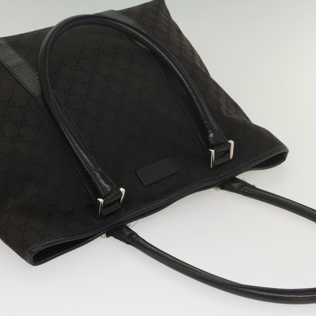 GUCCI GG Canvas Tote Bag Outlet Black 251492 ar10425