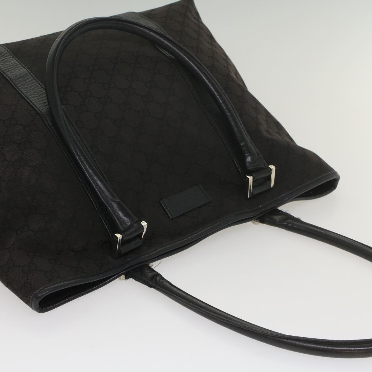 GUCCI GG Canvas Tote Bag Outlet Black 251492 ar10425