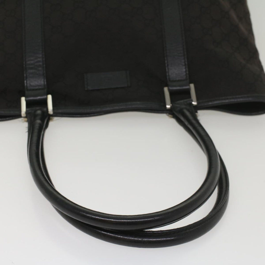 GUCCI GG Canvas Tote Bag Outlet Black 251492 ar10425