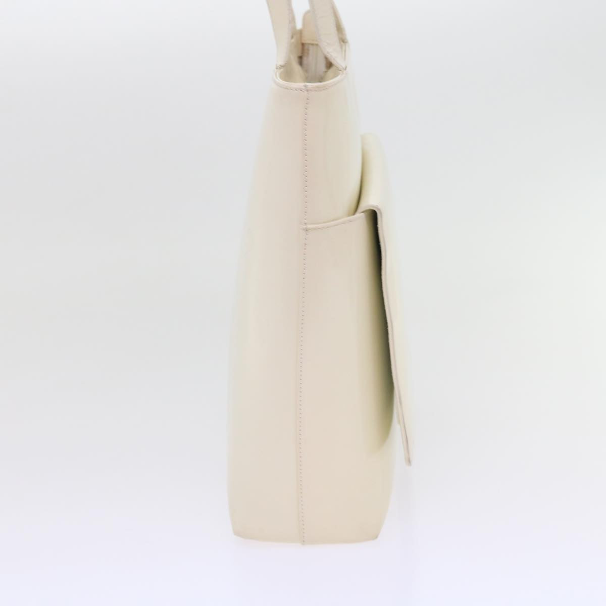 GUCCI Tote Bag Patent leather White ar10433