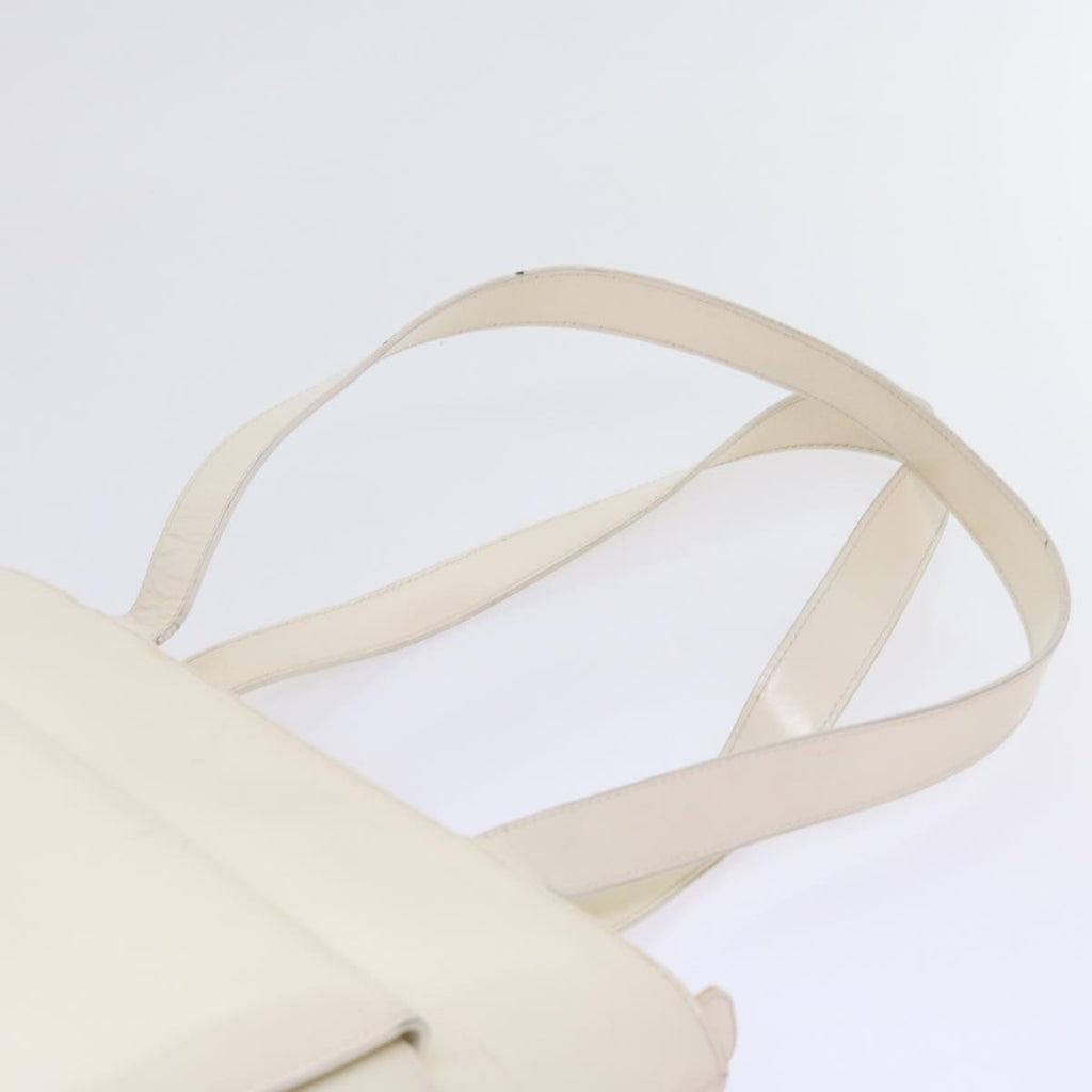 GUCCI Tote Bag Patent leather White ar10433