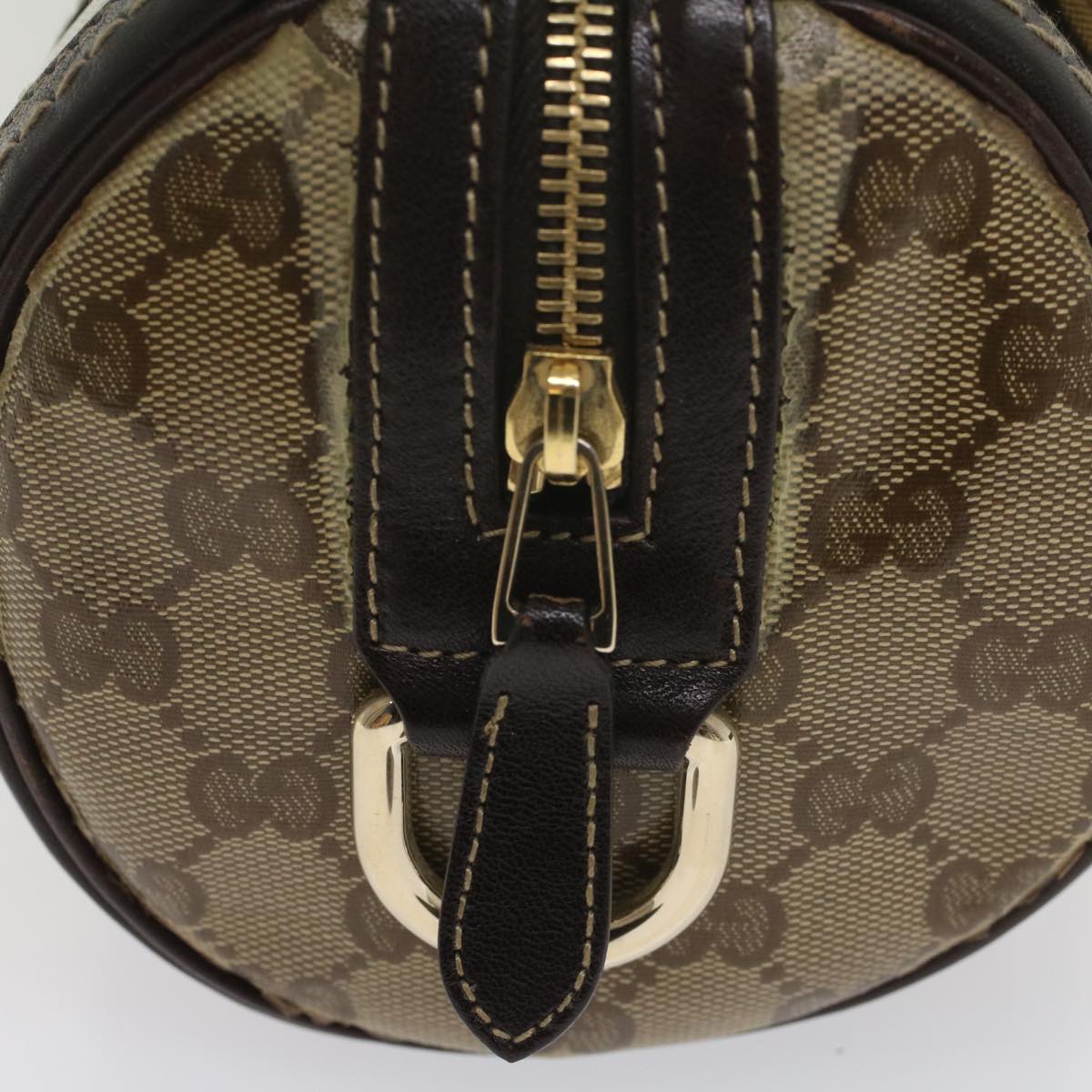 GUCCI GG Crystal Hand Bag Beige 181485 ar10447