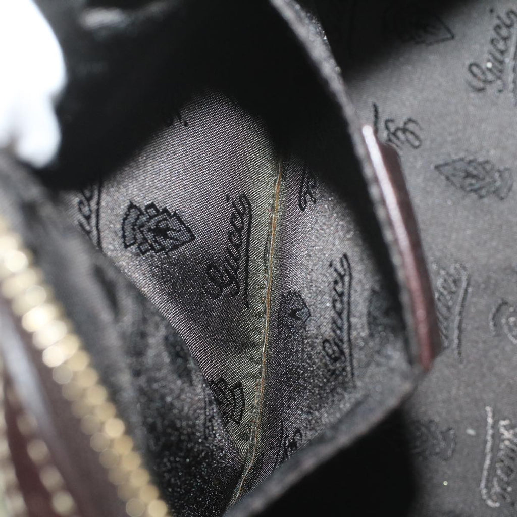 GUCCI GG Crystal Hand Bag Beige 181485 ar10447