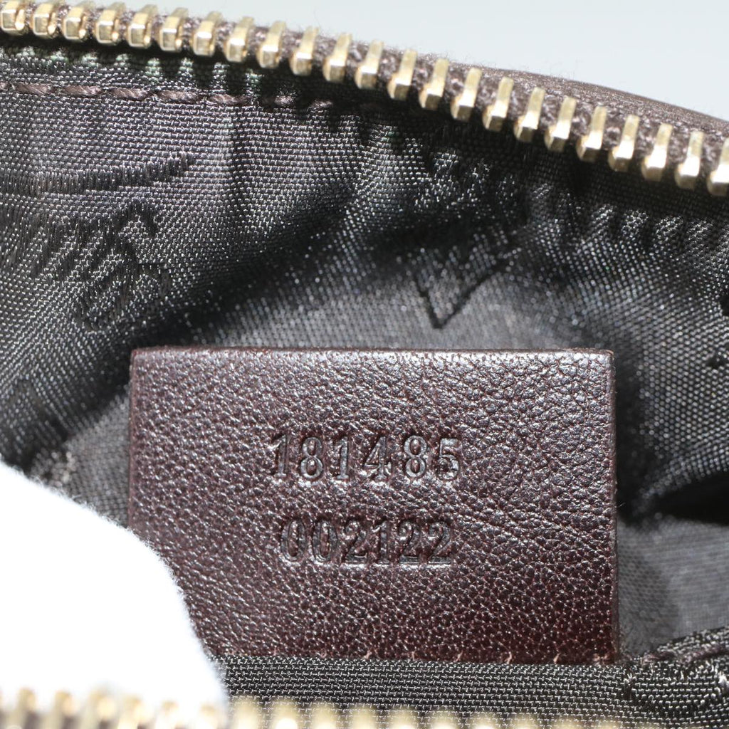GUCCI GG Crystal Hand Bag Beige 181485 ar10447