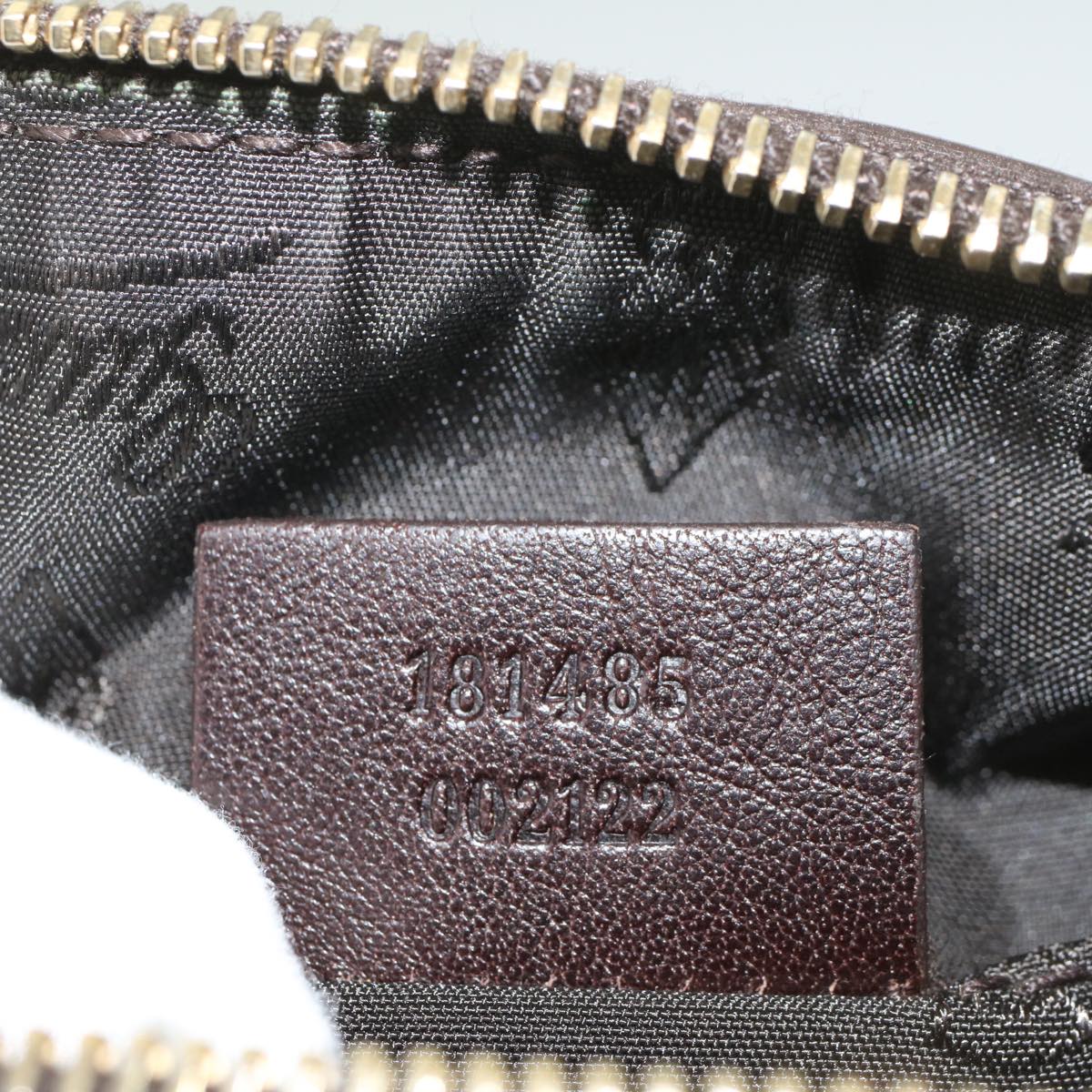 GUCCI GG Crystal Hand Bag Beige 181485 ar10447
