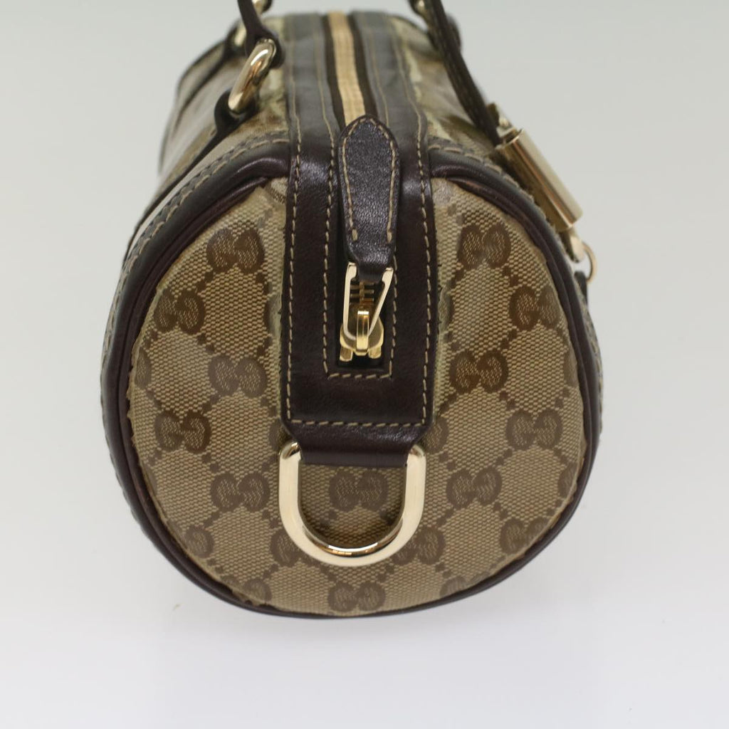 GUCCI GG Crystal Hand Bag Beige 181485 ar10447
