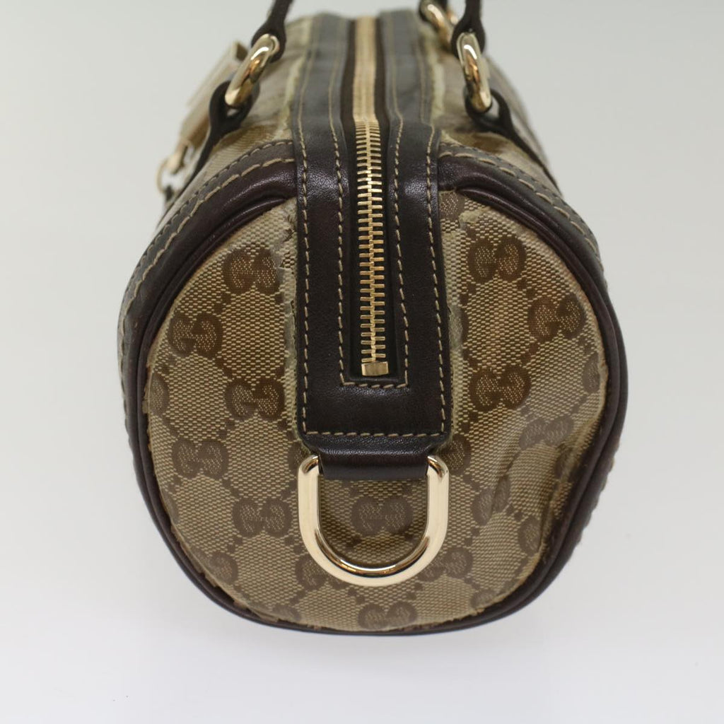 GUCCI GG Crystal Hand Bag Beige 181485 ar10447