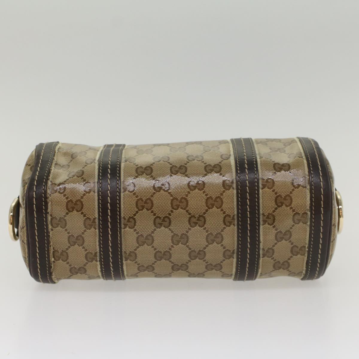 GUCCI GG Crystal Hand Bag Beige 181485 ar10447