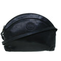 GUCCI Shoulder Bag Leather Black ar10481