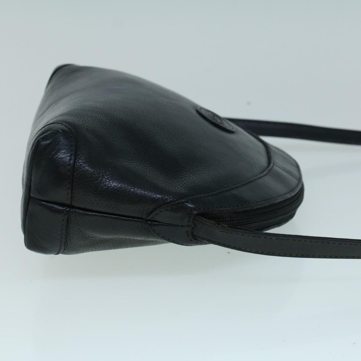 GUCCI Shoulder Bag Leather Black ar10481