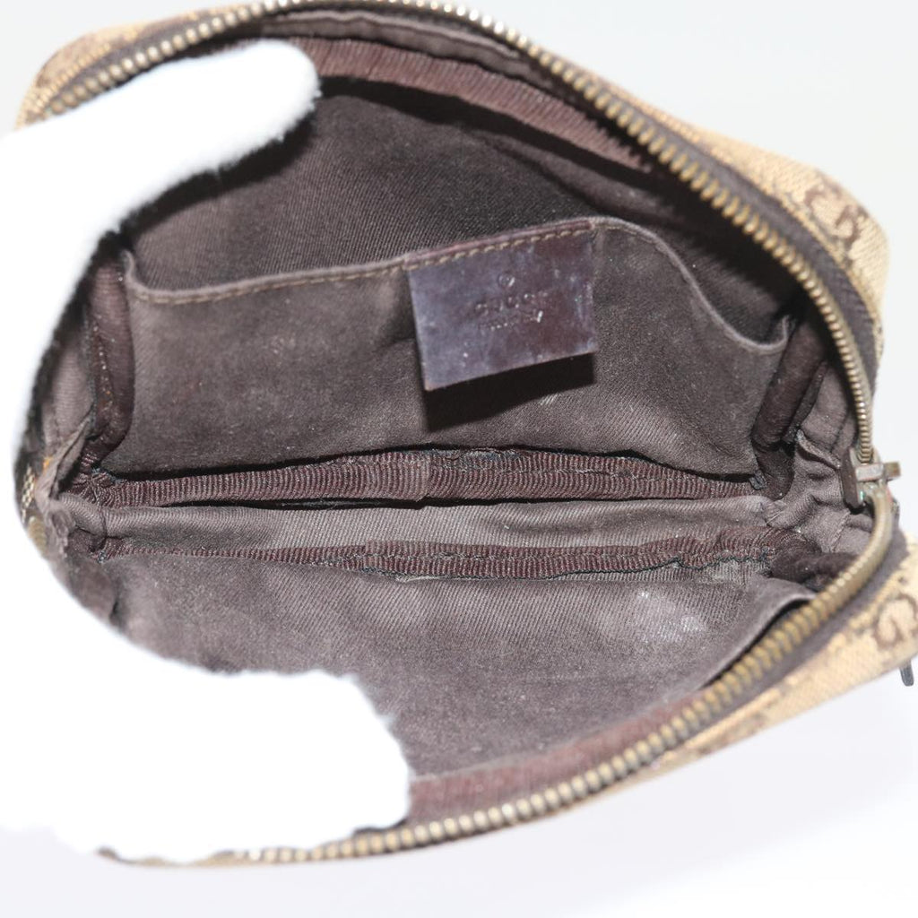 GUCCI GG Canvas Pouch 3Set Beige Purple ar10513