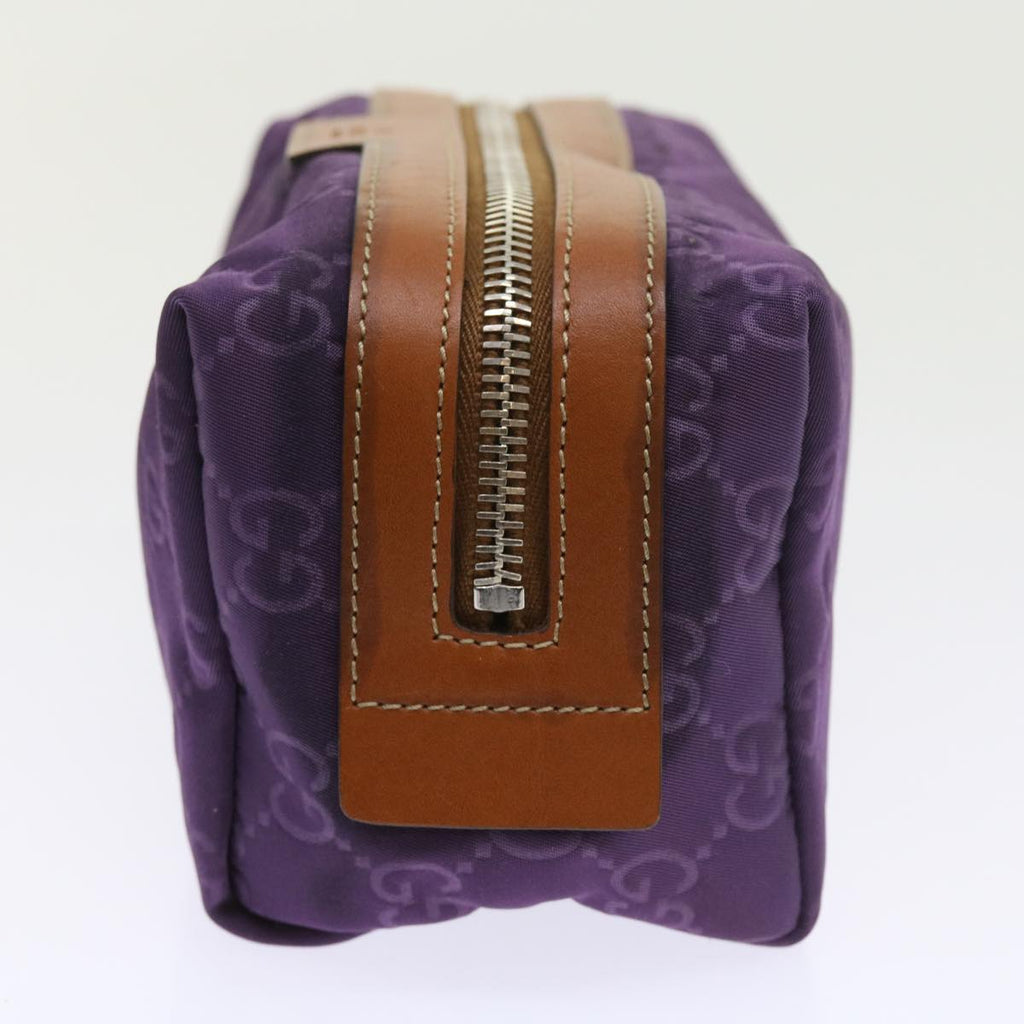 GUCCI GG Canvas Pouch 3Set Beige Purple ar10513