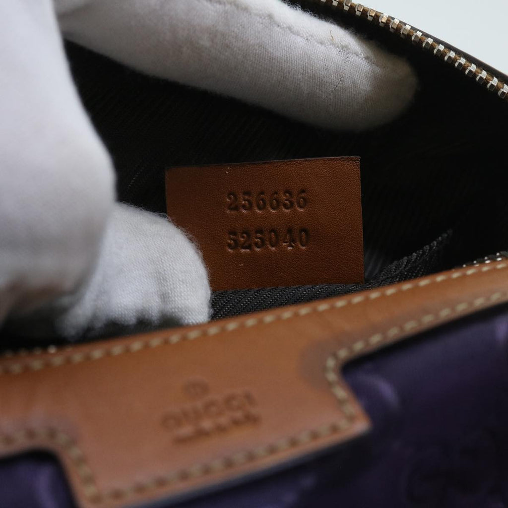 GUCCI GG Canvas Pouch 3Set Beige Purple ar10513